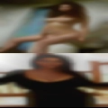 Nude girls cooking each other