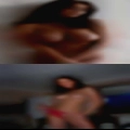 Nude girls cooking each other