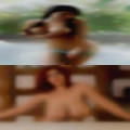 Married couple looking woman