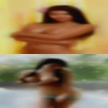 Nude girls make out